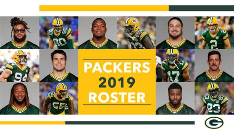 green bay packers roster 2019